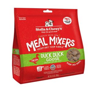 Stella & Chewy's Dog Freeze-Dried Raw, Duck Duck Goose Meal Mixers, 18 Ounces