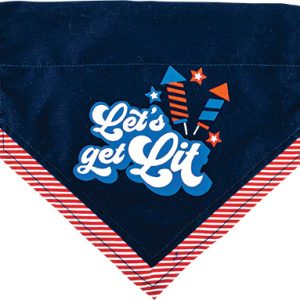 Play On Spring/Summer Dog Apparel Get Lit Bandana