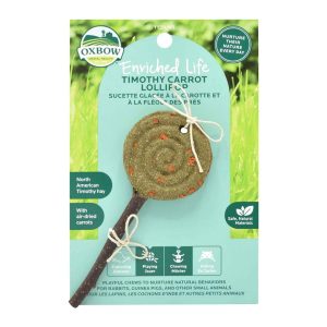 Oxbow Enriched Life Timothy Lollipop Carrot