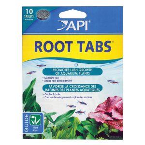 API Root Tabs Freshwater Aquarium Plant Fertilizer 0.4-Ounce 10-Count Box