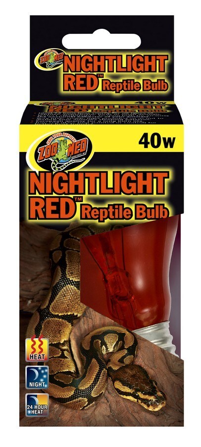 Zoo Med Nightlight Red Reptile Bulb - Image 2