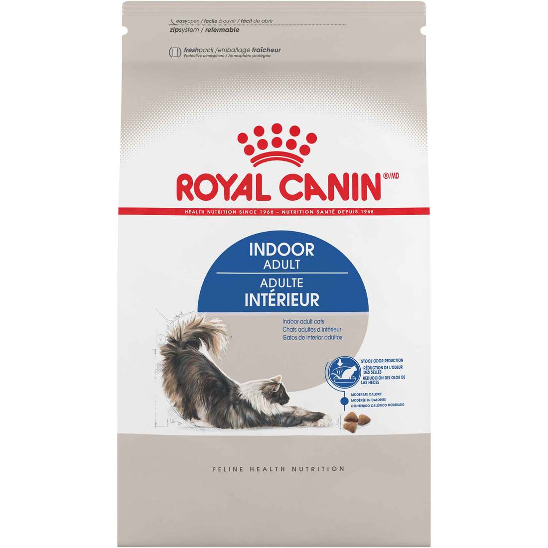 Royal Canin? Feline Health Nutrition? Indoor Adult Dry Cat Food, 15 Pound