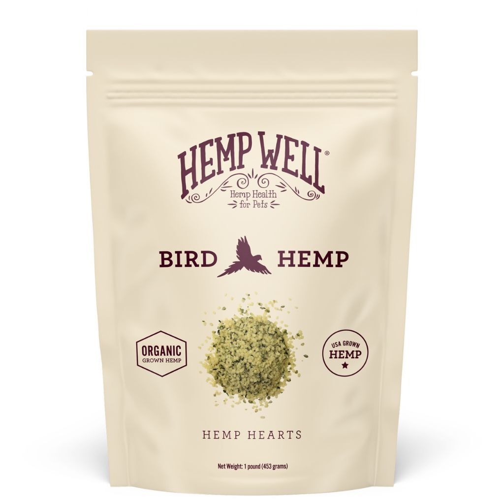 Hemp Well Bird Hemp - Hemp Hearts, 1 Pound