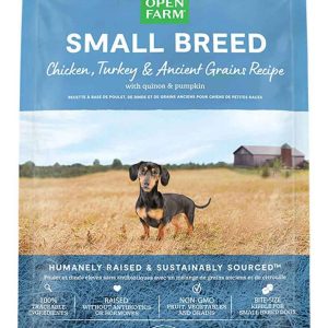 Open Farm Small Breed Ancient Grain Recipe Dry Dog Food, Turkey & Ancient Grains Recipe, 11 Pounds