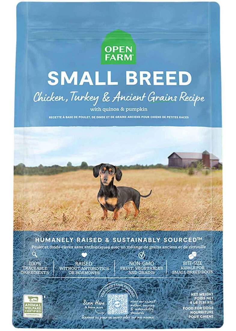 Open Farm Small Breed Ancient Grain Recipe Dry Dog Food, Turkey & Ancient Grains Recipe - Image 2
