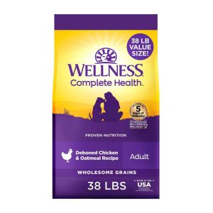Wellness Complete Health Natural Dry Dog Food, Chicken & Oatmeal