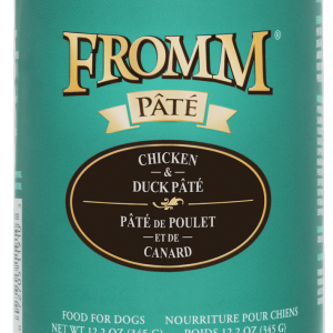 Fromm Chicken & Duck Pâté Wet Dog Food, 12.2 Ounces