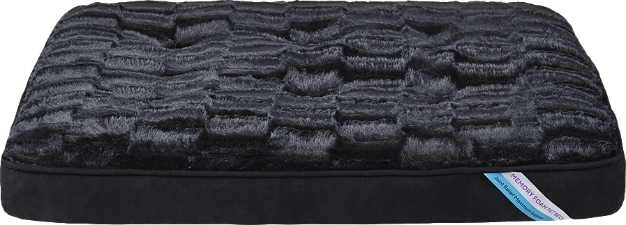 Play On Dog Bed, Navy Memory Foam Napper, Medium