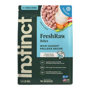 Instinct Raw Frozen Pollock Bites Dog Food