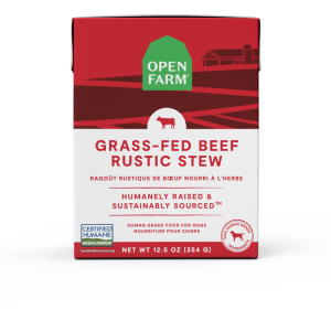 Open Farm Rustic Stew Wet Dog Food, Grass-Fed Beef, 12.5 Ounces