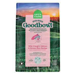 Open Farm Goodbowl Dry Dog Food, Salmon and Brown Rice, 3.5 Pounds