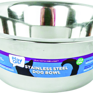 Play On Stainless Steel Bowl