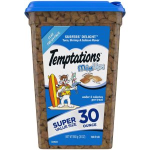 Whiskas Temptations Surfer Delight Cat Treats, 30 Ounces