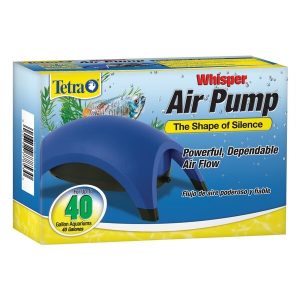 Tetra 40 Whisper Air Pump for up to 40 gallon aquariums