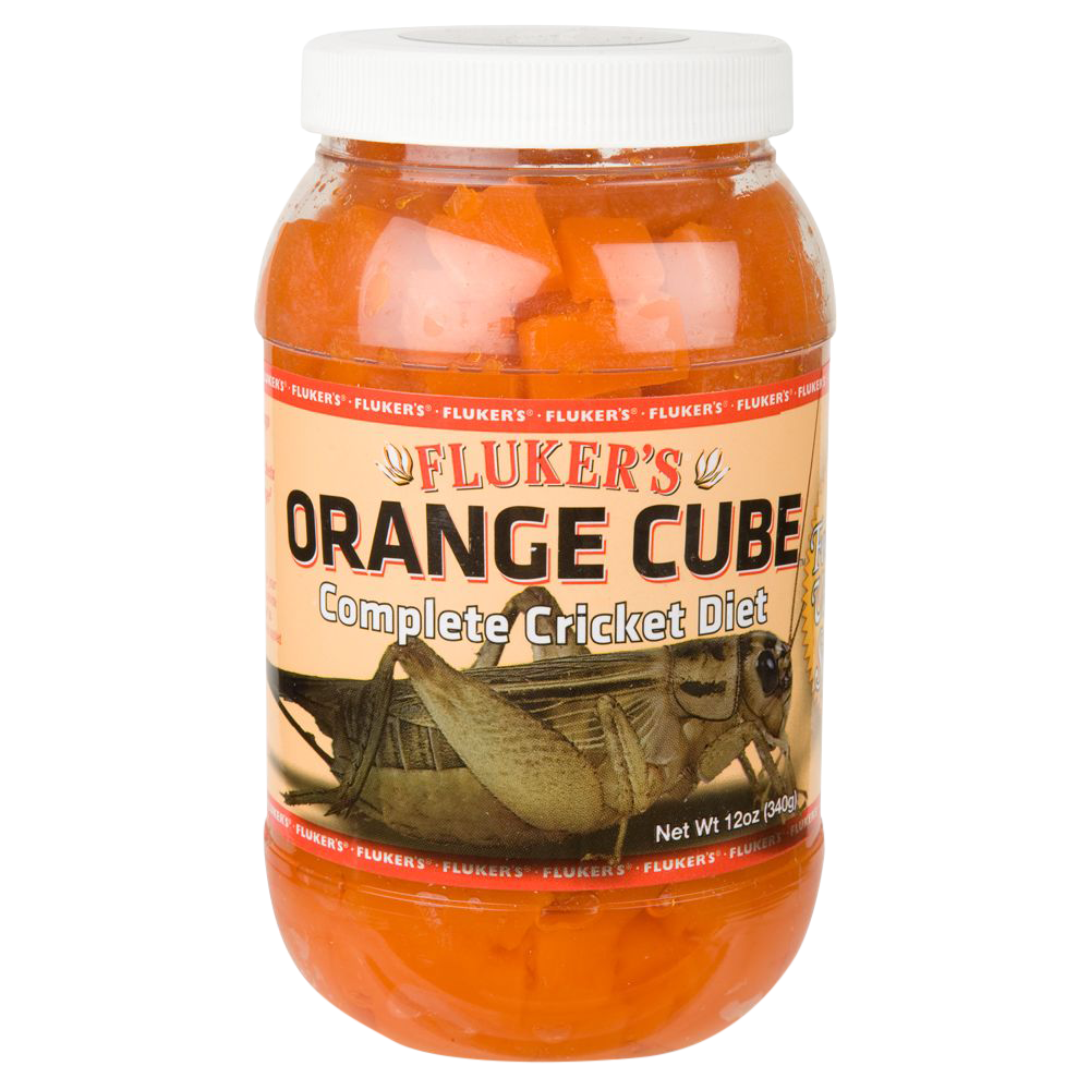 Flukers Orange Cube-Complete Cricket Diet, 12 Ounce