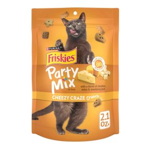 Purina® Friskies® Party Mix™ Crunch Cheezy Craze Cat Treats