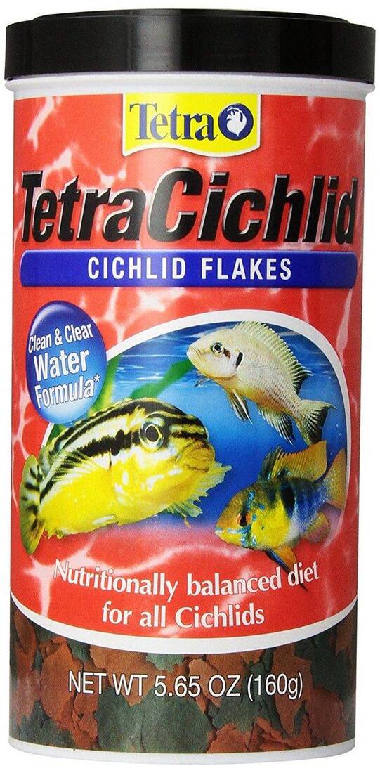 Tetra Cichlid Flakes, 5.65 Ounces