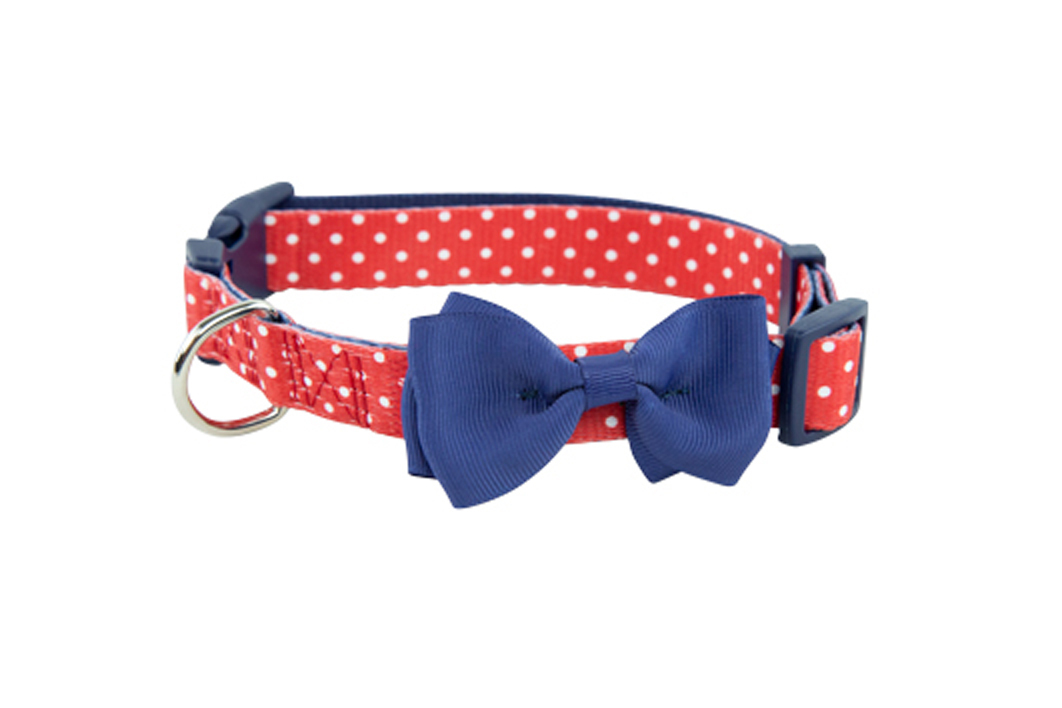 Play On Spring Apparel Polka Dot Bow Tie Collar