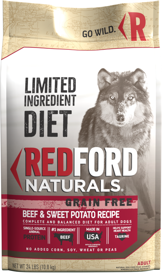 Redford Naturals Limited Ingredient Diet Grain Free Beef & Sweet Potato Recipe