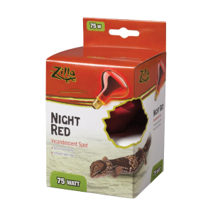 Zilla Incandescent Bulb Night Red Spot Light Bulb, 75 Watt