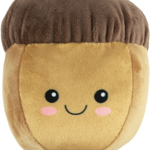 Play On Plush Acorn With Legs Dog Toy