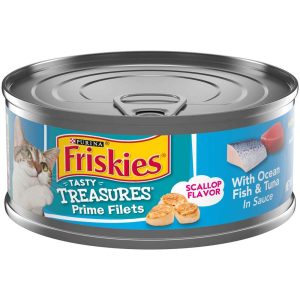 Purina Friskies Tasty Treasures Prime Fillets Wet Cat Food