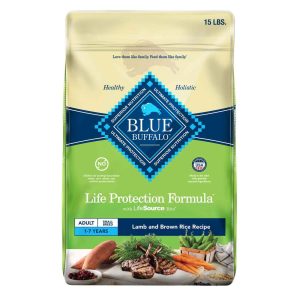 Blue Buffalo Life Protection Formula Natural Adult Small Breed Dry Dog Food, Lamb & Brown Rice Recip